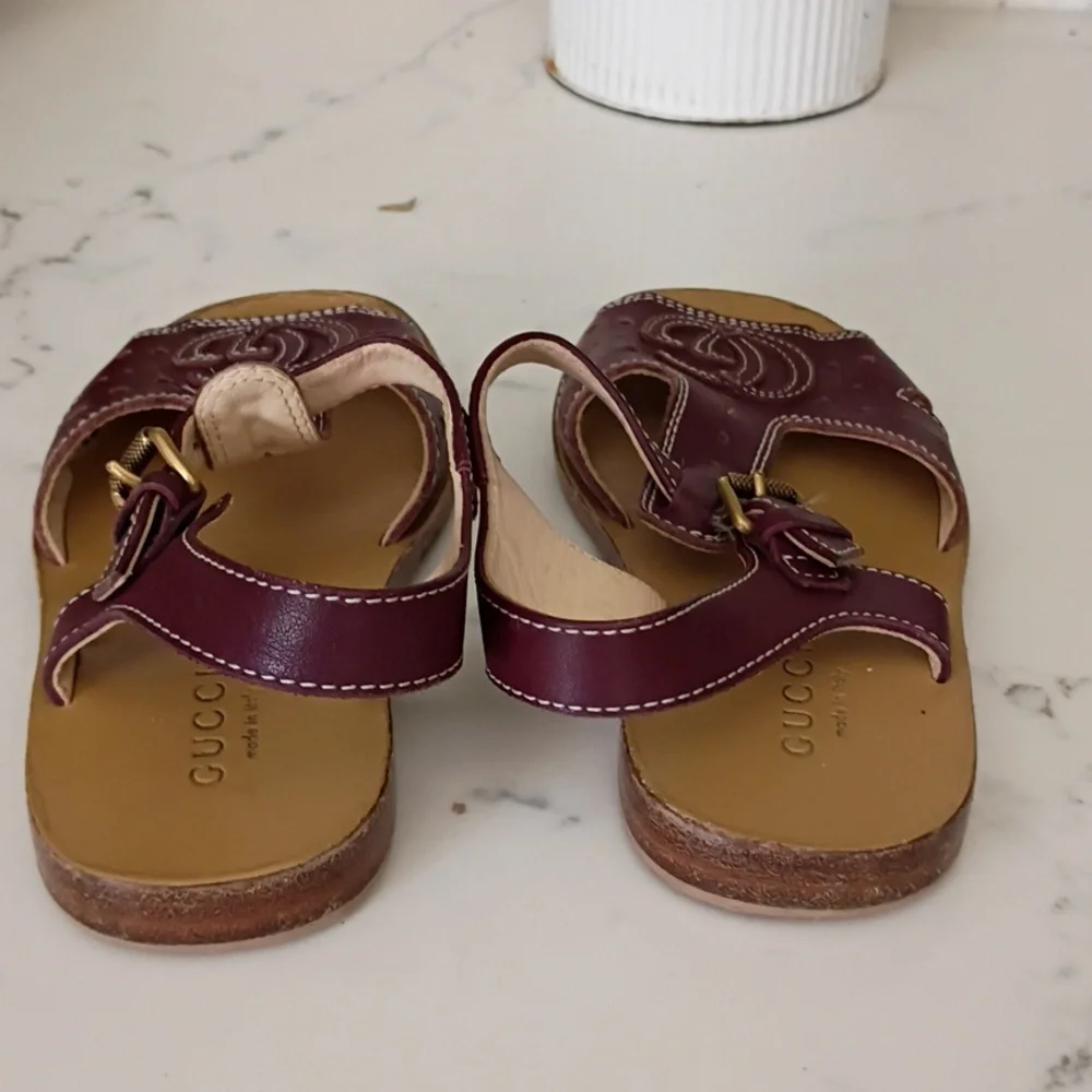 Gucci  Leather Sandals Kids